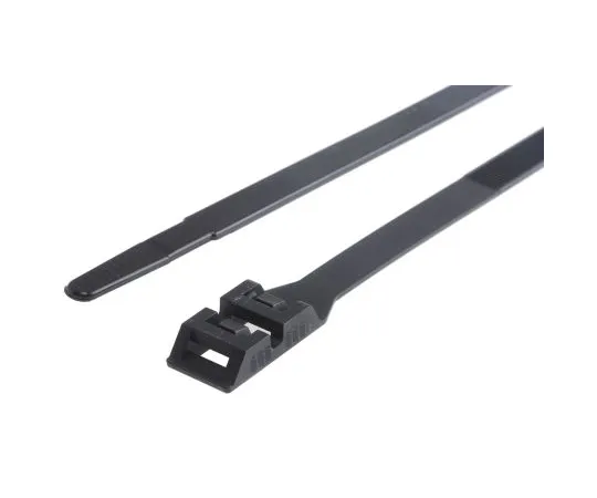 63-5153-81　RS, DK系列黑色尼龙双锁扣电缆接头，292 mm x 9 mm　865-9644