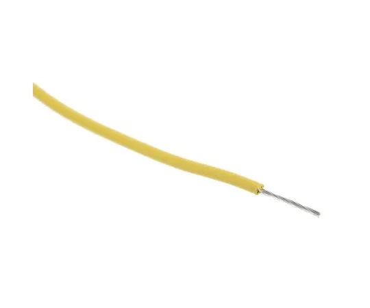63-5156-30　RS PRO黄钩钢丝UL3266, 0.2 mm 2, 300 V 24 AWG, 100 m　872-5243