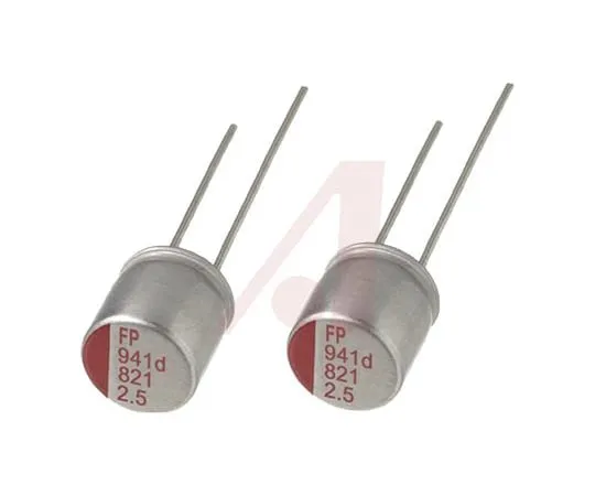 63-5148-89　尼奇康1000μF6.3V直流铝聚合物电容器，通孔8×8毫米+105°C 8毫米3.5毫米　RL80J102MDN1KX