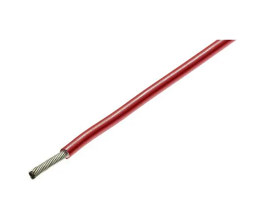63-5180-26　TE Connectivity Hard Environment Wire 0.22 mm 2 CSA,红色100 m卷轴，99M系列　99M0111-24-2