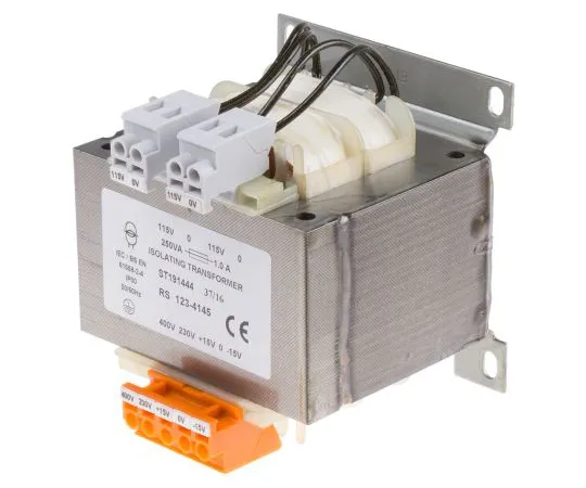 63-6890-89　RS PRO250VA隔离变压器，15→400V交流主变，12V交流副变，115V交流副变　123-4145