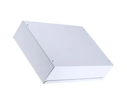 63-6598-96　RS PRO灰色冷轧钢仪器盒，310 x 230 x 80mm　232-002