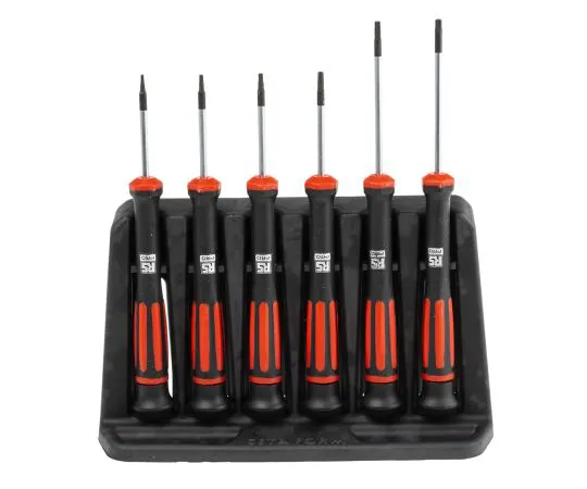 63-6979-29　RS Pro Precision Phillips:开槽螺丝刀套装6件　125-3106