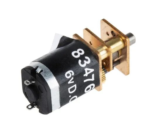 63-5141-03　RS PRO,6V直流，73 gcm,电刷直流电机，输出速度1490 rpm　834-7675