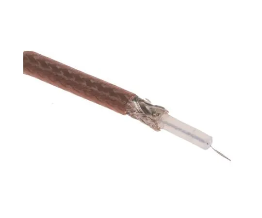 63-5172-73　RS PRO Brown Unterminated to UnterminatedRG179同轴电缆，外径75Ω3 mm　906-0616