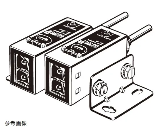 62-4672-39　耐油性长程光电传感器 (金属外壳) E3S-C　E3S-CT11-M1J 0.3M