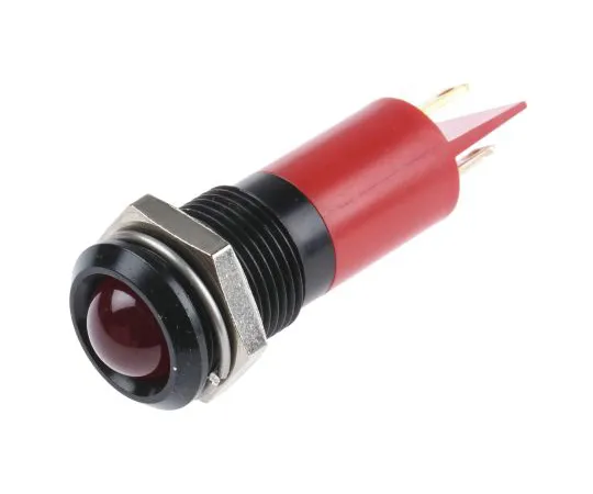 63-6587-02　RS PRO红色指示器，24 V直流，14mm安装孔尺寸，焊点终止　210-866