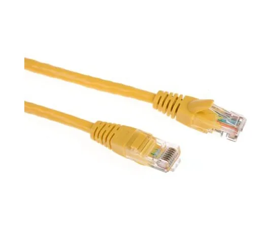 63-6704-13　RS PRO Yellow PVCCat5e电缆U/UTP,3m公转RJ45/公转RJ45终止　557-288