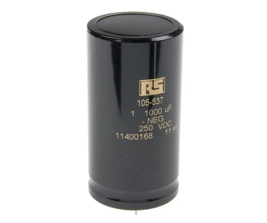 63-6547-08　凯美特1000μF250V直流铝电解电容器，通孔40×75mm+85°C 40mm 75mm　ALP20A102DE250