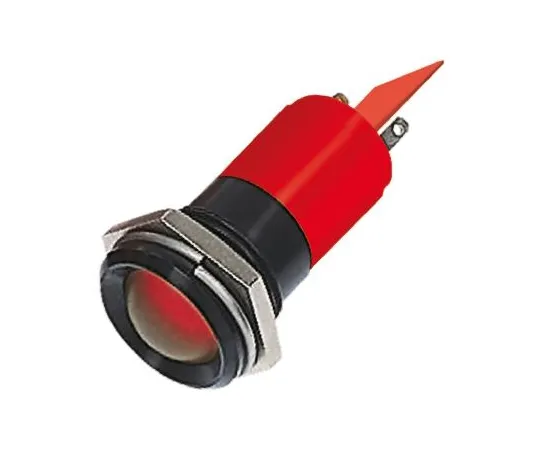 63-6586-11　RS PRO红色指示器，24 V交流/直流，22mm安装孔尺寸，焊点终止　209-793