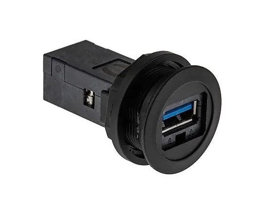 63-5158-12　Harting harPort系列，0945452系列数字面板安装，版本3.0 USB连接器，收发器　9454521904