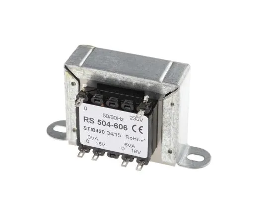 63-6680-57　RS PRO12VA2输出机箱安装变压器，18V交流电压　504-606