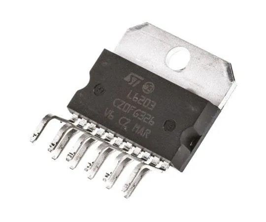 63-5180-53　意法半导体L6203,电刷驱动IC, 48 V 4 A 11针，MULTIWATT V　L6203