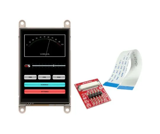 63-6990-47　4DSystemsgen4-uLCD-35DCT-CLBTFT LCD彩色显示屏/触摸屏，3.5英寸，320 x 480像素　gen4-uLCD-35DCT-CLB