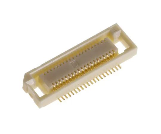 63-6776-49　Board Connection Socket FunctionMAX FX8 Series 0.6 mm 40 Pole 1 Row Vertical Surface Mounting 1 Bag (5 Pieces)　FX8-40S-SV21
