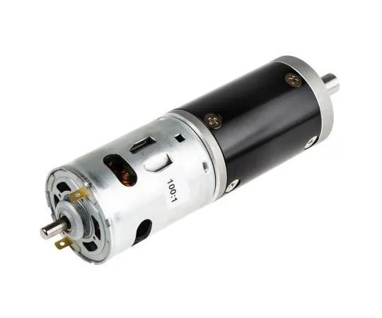 63-6642-38　RS PRO拉丝齿轮直流齿轮电机，38.7 W, 12 V, 98 Ncm, 43 rpm,轴直径12mm　420-609