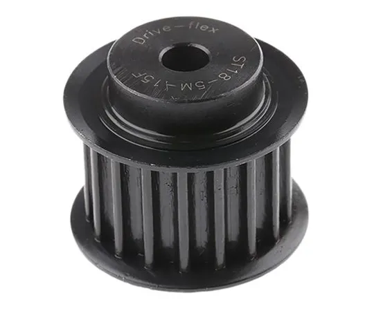 63-6574-35　RS PRO正时皮带轮，钢制15mm皮带宽度x 5mm间距，18齿　184-319