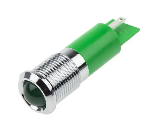 63-6583-99　RS PRO绿色指示器，24 V交流/直流，14mm安装孔尺寸，标签终止，IP67　207-157