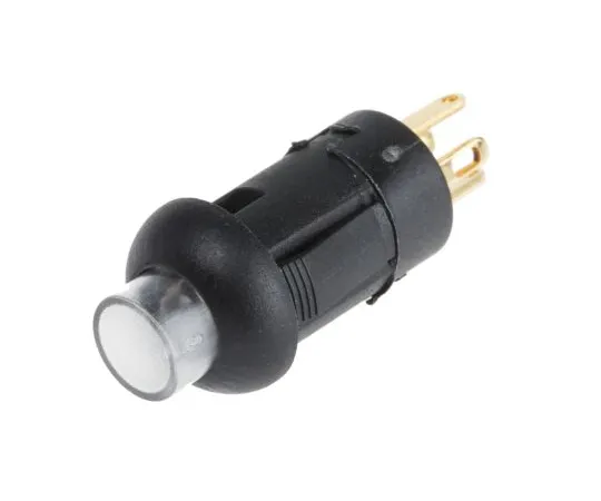 63-5133-67　RS PRO单杆单掷 (SPST) 瞬间红光LED迷你按钮开关，8 (迪亚。) mm, PCB,30V直流　820-7521