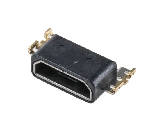 63-5175-10　广濑B 2.0微型USB连接器收发器，直角　ZX62WRD-B-5PC