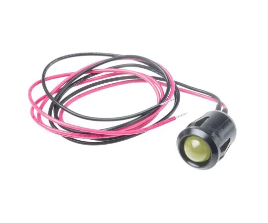 63-6581-89　RS PRO黄色指示器，12 V直流，14mm安装孔尺寸，导线终止　204-439