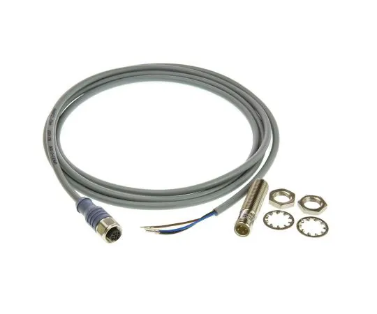 63-6584-79　RS PROM12x1感应近距离传感器-桶，PNP输出，3mm检测，IP68　208-162