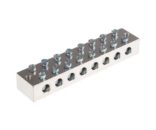 63-5154-19　RS Pro 8 Way CE (BS EN 60998) 地球铝块，螺杆下0→16 mm　867-1007