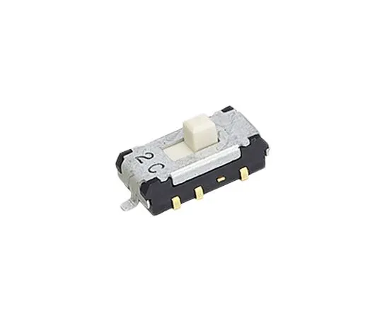 63-5171-22　表面安装滑动开关双极双抛 (DPDT) 锁定100 mA@12 V dc Knob　CMS-2202A