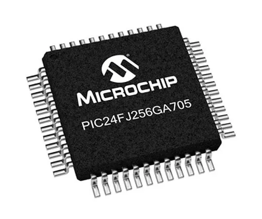 63-7002-31　微芯片PIC24FJ256GA705-I/PT, 16位PIC24微控制器，32MHz, 256 kB闪存，48-PinTQFP　PIC24FJ256GA705-I/PT