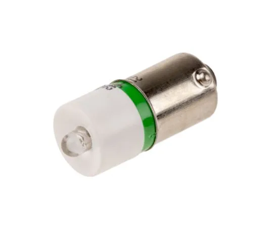 63-6586-81　LED反射器灯泡，BA9s,绿色，单芯片，10毫米直径，48V交流/直流电。　210-642