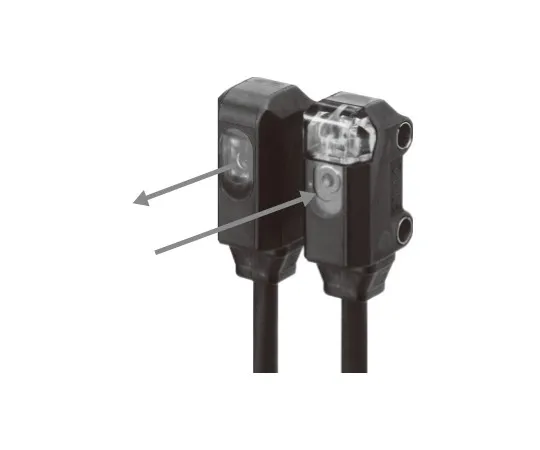 62-4591-61　内置放大器的光电传感器 (超小型/薄型) E3T　E3T-ST13M 5M