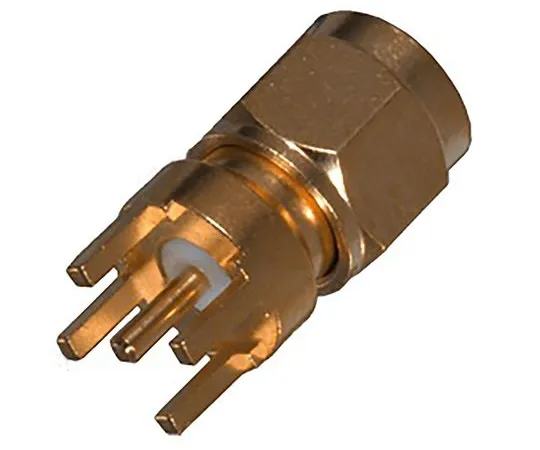63-5162-43　直线式50ΩPCB安装SMA连接器，焊点终止　142-0801-201