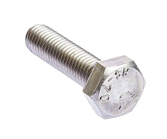 63-6576-59　普通不锈钢六角六角螺栓，M10 x 40mm　190-383