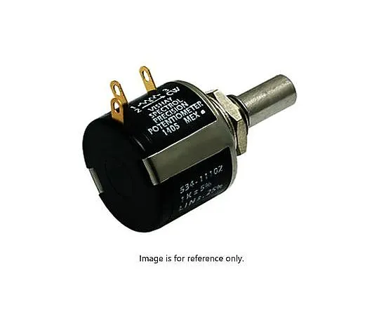 63-5148-57　Vishay 1 Gang 10旋转缠绕电位器，直径6.35 mm。轴，5kΩ，±5%，2 W,线性534-1-1-502　534-1-1-502