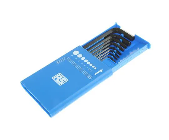 63-6699-12　RS PRO 8枚六角键组，L形2mm球端　537-833
