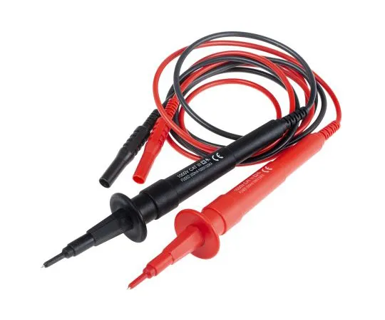 63-6984-27　RS PROMultimeter Test Lead Fused Probe Kit, Fused, CAT III 1000 V　125-3732