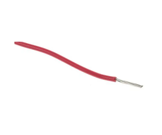 63-5156-91　RS PRO红钩钢丝UL1430, 0.2 mm 2, 300 V 24 AWG, 100 m　873-9933