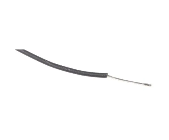 63-5156-28　RS PRO黑色钩线UL3266, 0.2 mm 2, 300 V 24 AWG, 100 m　872-5205