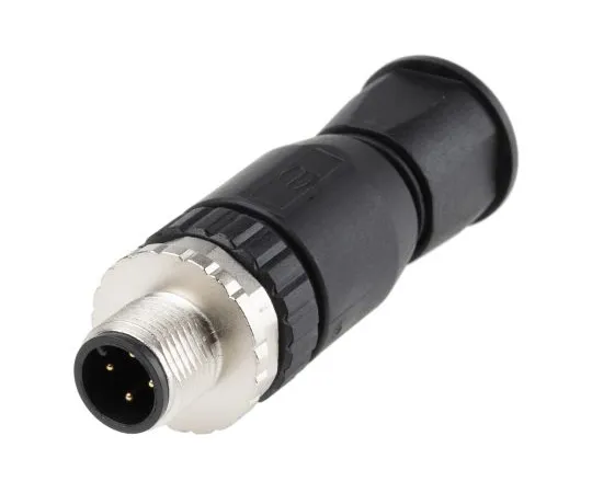 63-6874-40　Round Connectors M12 Series Contact Contacts: Male Four-Pole  Female　21033191401