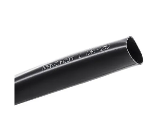 63-6738-93　Heat Shrink Tube Elastomer Before Shrink 9.5 mm After Shrink 4.8 mm Sleeve Length 75 m Black　DR-25-TW-38-0-SP