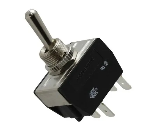 63-5151-11　Arcolectric Double Pole Throp (DPDT) 切换开关，锁定，面板安装　C3960BBAAA