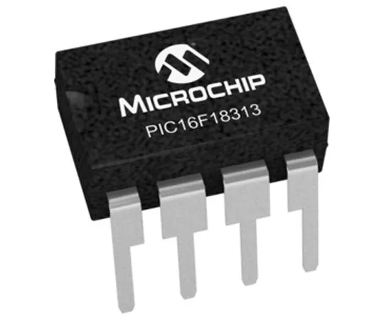 63-5178-27　单片机PIC16F18313-I/P,8位PIC单片机，32MHz, 3.5 kB闪存，8PinPDIP　PIC16F18313-I/P