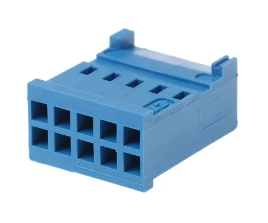 63-6698-62　Connector housing female 10 pole 2 row 2.54 mm amplifier module　281839-5