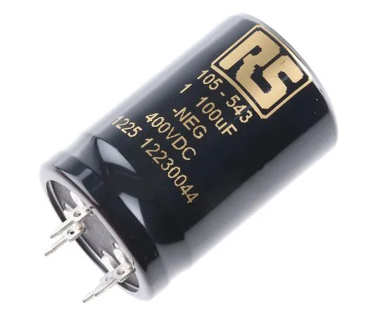 63-6547-09　凯美特100μF400V直流铝电解电容器，通孔30×45mm+85°C 30mm 45mm　ALP20A101BB400