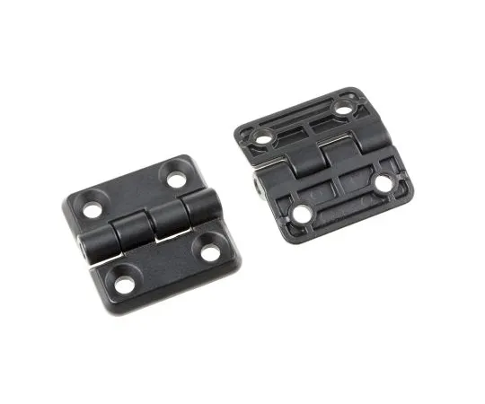 63-6932-24　RS PRO模压锌扣铰链螺丝，40mm x 40mm x 5mm　124-1898