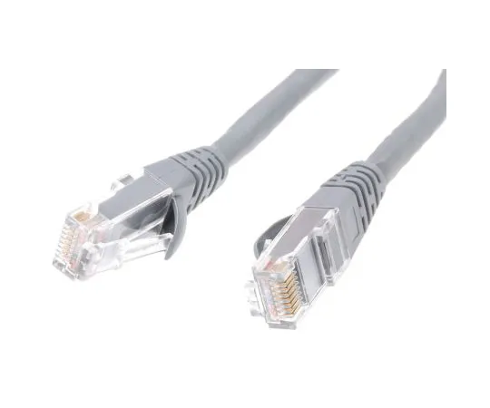 63-6702-91　RS PRO Grey Cat6电缆，U/UTP, MaleRJ45/MaleRJ45,终端，500mm　556-522