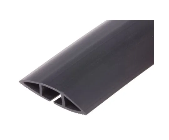 63-5153-75　RS PRO Cable Cover,7.4毫米(在迪亚里面。)，25.4毫米x 1.83米，黑色　865-9509