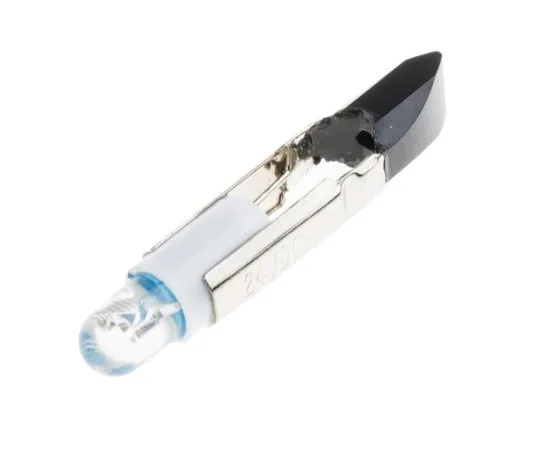 63-6581-71　LED反射器灯泡，电话幻灯片，蓝色，单芯片，5.5毫米直径，24V交流/直流。　204-237