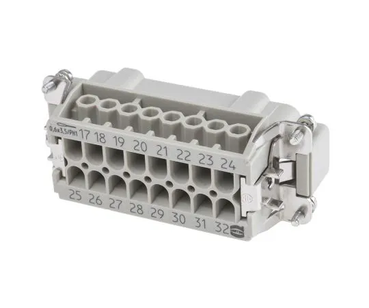 63-6785-24　Heavy Duty Connectors Han E Series Male 16 Pole  16 A 500 V 32 B　09330162611