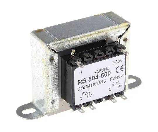 63-6680-56　RS PRO12VA2输出机箱安装变压器，9Vac　504-600